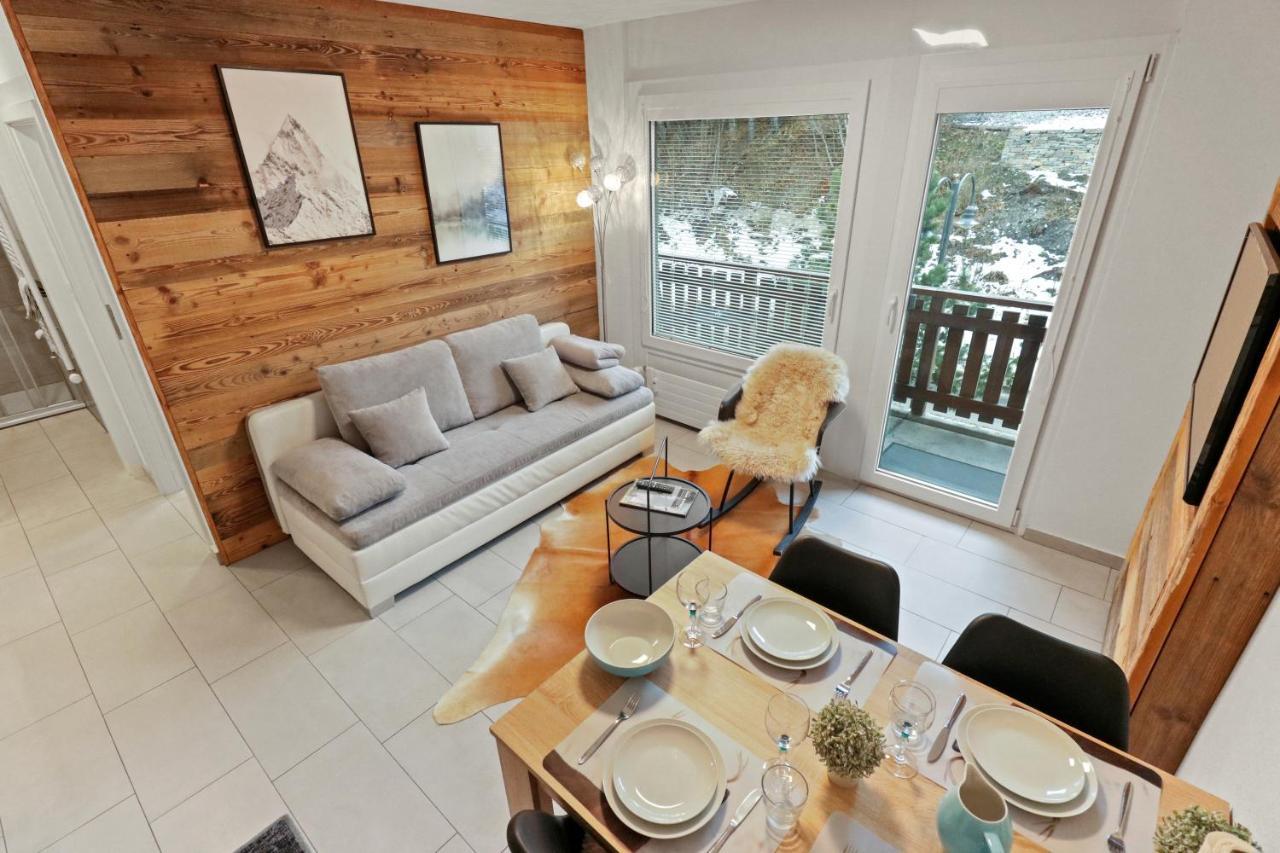 Appartement 2,5pce - plein centre de la station - Rénové Crans-Montana Extérieur photo